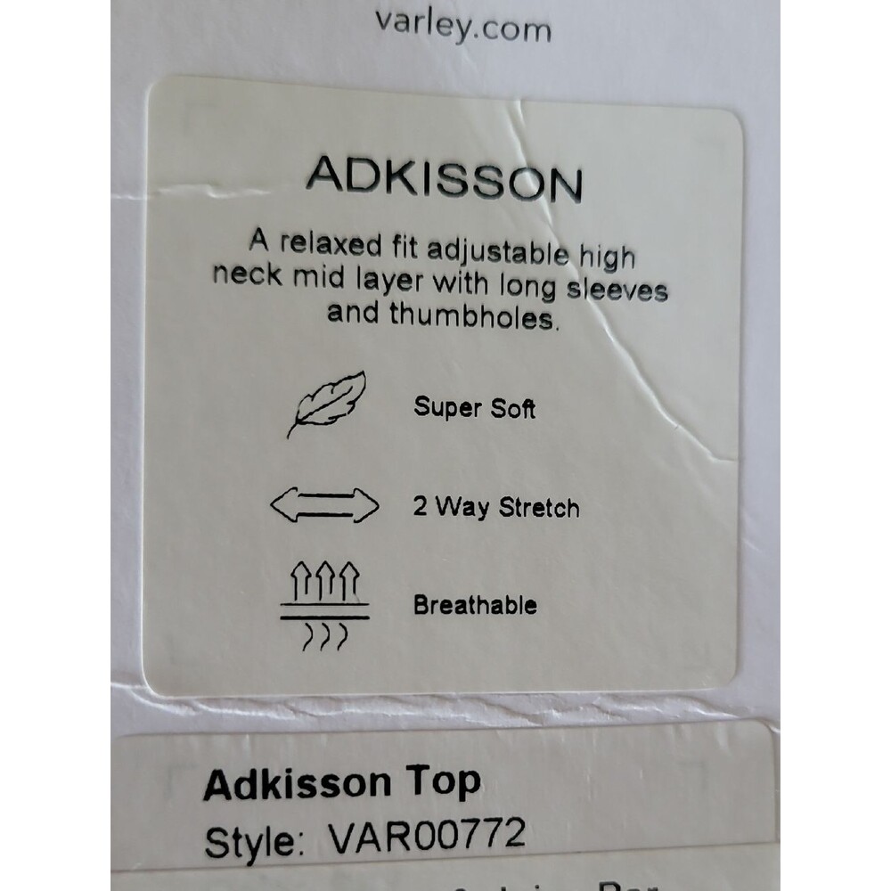 Varley Adkisson Top Sweatshirt Beige Size S - Picture 7 of 13